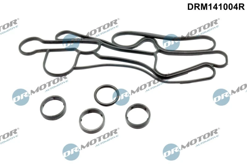 Image of DR.MOTOR AUTOMOTIVE Gasket Set, oil cooler DR.MOTOR AUTOMOTIVE DRM141004R