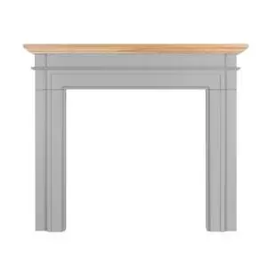 image of Focal Point Montana Grey & Oak Fire Surround