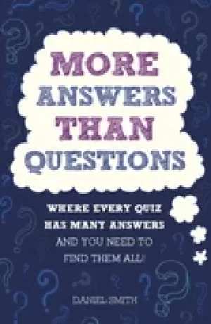 Image of more answers than questions where every quiz has many answers and you need