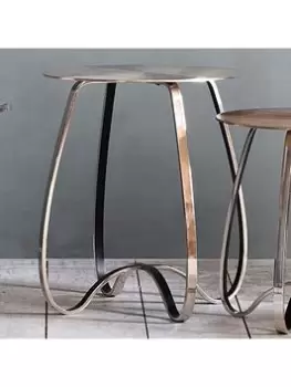 Image of Hometown Interiors Bethany Side Table Silver