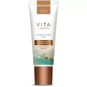 image of Vita Liberata Beauty Blur Face 30ml (Various Shades) - Medium