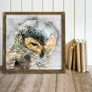 Image of MZM797 Multicolor Decorative Framed MDF Painting