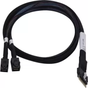 Image of Microchip Technology 2304900-R Serial Attached SCSI (SAS) cable 0.8 m Black