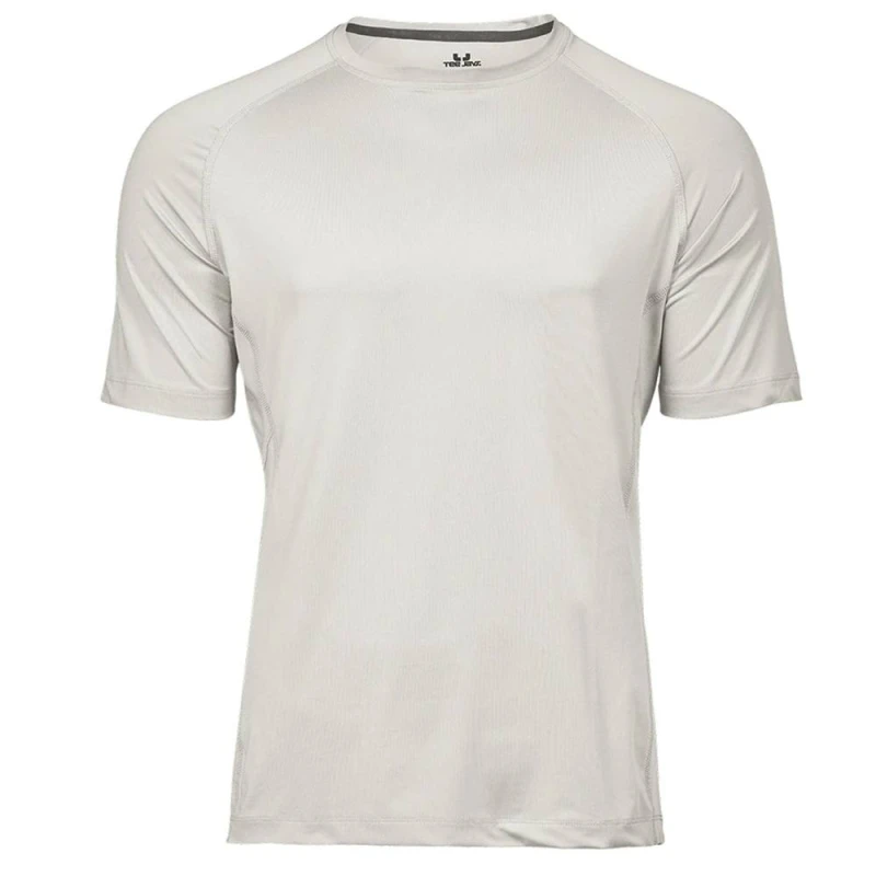 Image of TEE JAYS Mens CoolDry T-Shirt in Off-White Size: Small Off-White Male S