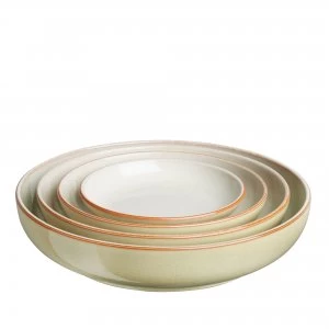 image of Denby Heritage Veranda 4 Piece Nesting Bowl Set