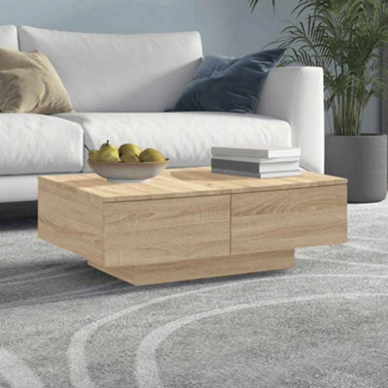 Image of VIDAXL Coffee Table Sonoma Oak 90x60x31cm Engineered Wood Vidaxl 8720286587171