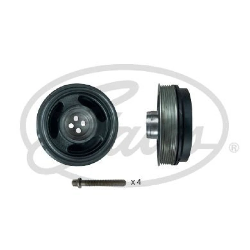 Image of GATES Crankshaft pulley GATES TVD1192A