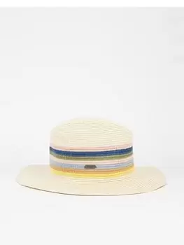 Image of Barbour Penfor Rainbow Fedora - Natural, Beige, Size S, Women