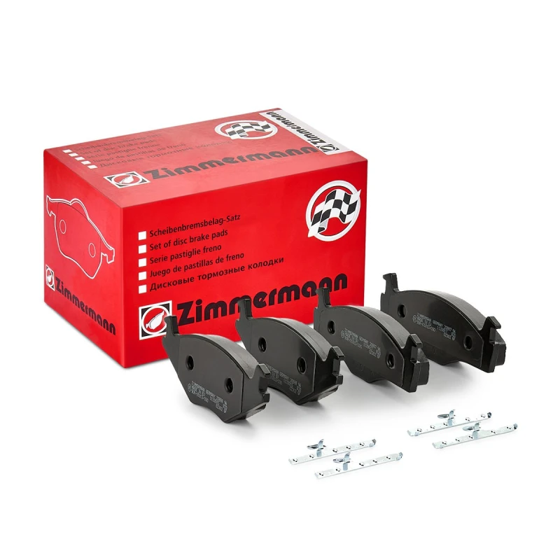 Image of ZIMMERMANN 20887.170.1 Brake pad set Front Axle, Photo corresponds to scope of supply Brake Pad Set,disc brake (402)