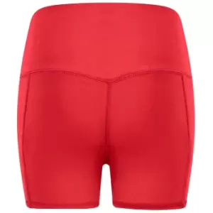 image of Tombo Womens/Ladies Pocket Shorts (L-XL) (Hot Coral)