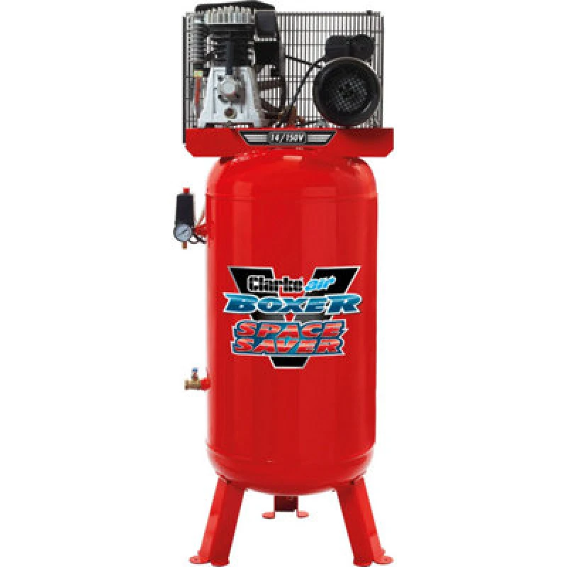 Image of Clarke International Clarke Boxer 14/150 V Electric Belt Driven Vertical Air Compressor
