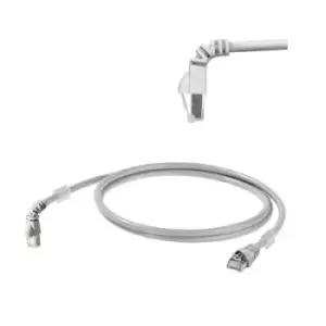 Image of Weidmueller 1233160030 RJ45 Network cable, patch cable CAT 6A S/FTP 3m Grey UL-approved