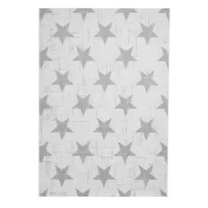Image of Indoor/Outdoor Star Pattern Rug