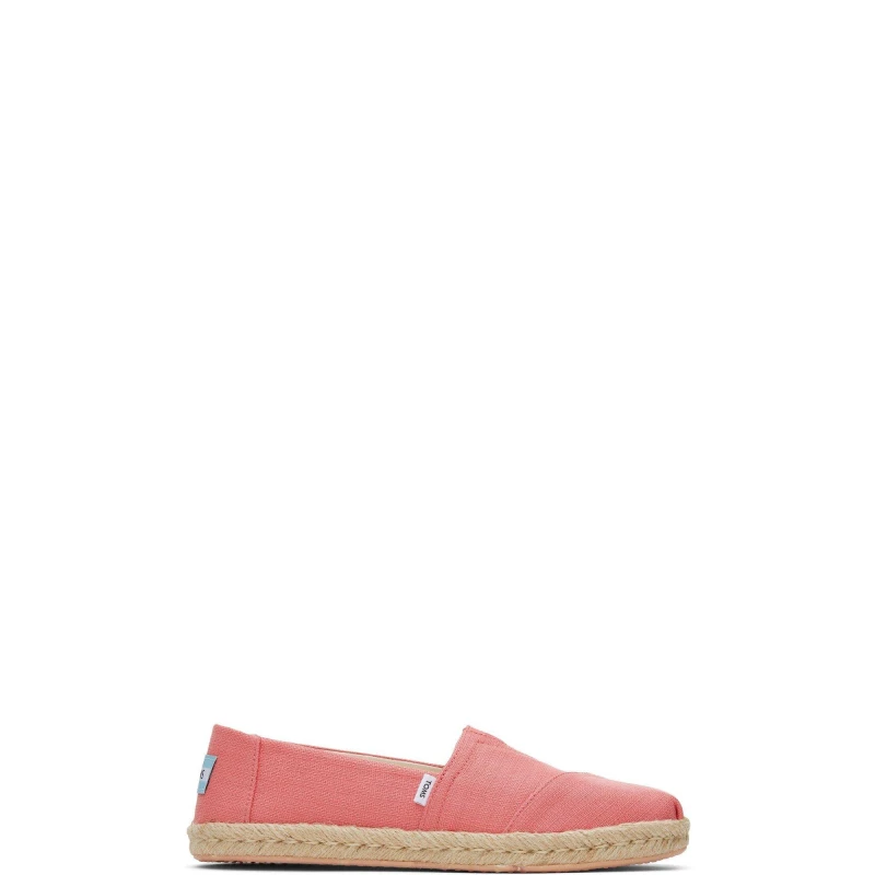 Image of TOMS Alpargata Rope' Slip On Shoes Pink