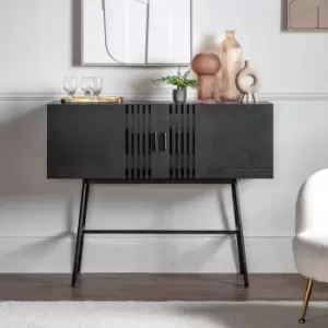 Image of Englewood 2 Door Sideboard, Black Black