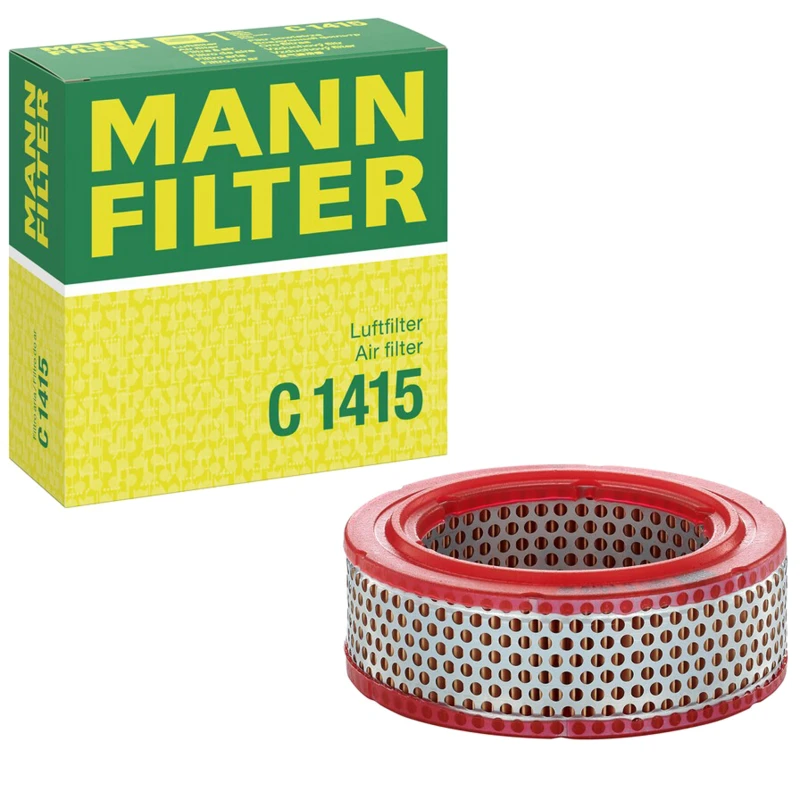 Image of MANN-FILTER C 1415 Air filter Filter Insert Air Filter (8)