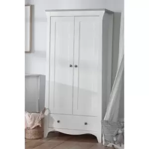 image of Cuddle Co Clara Ash Double Wardrobe