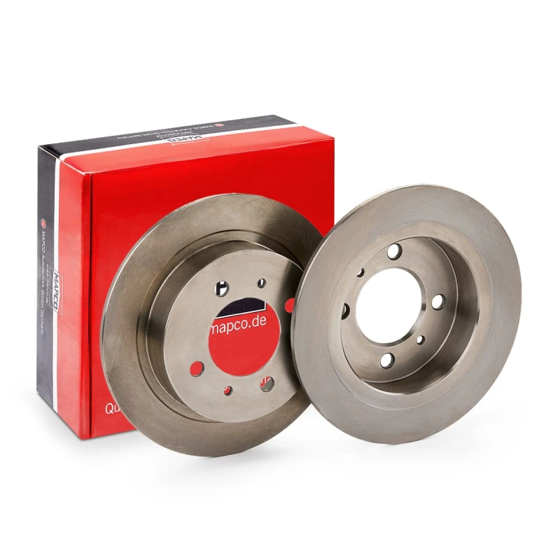 Image of MAPCO 15509 Brake disc Rear Axle, solid Brake Disc (82)