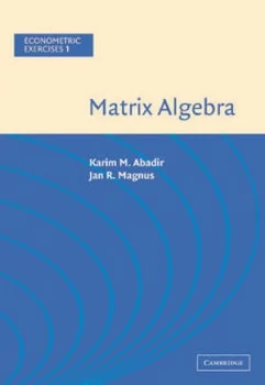 Image of Matrix Algebra by Karim M. Abadir Book