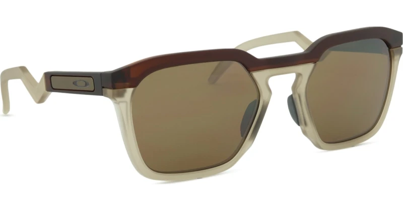 Image of Oakley OO9533 HSTN SQ 953303 Unisex Sunglasses O_Matter Brown Brown Squared Normal Brown Sunglasses Unisex O_Matter