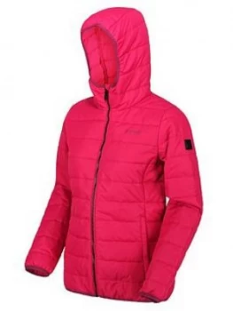 image of Regatta Helfa Quilted Jacket - Dark Pink