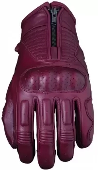 Image of Five Kansas Ladies Motorcycle Gloves, red, Size L for Women, red, Size L for Women