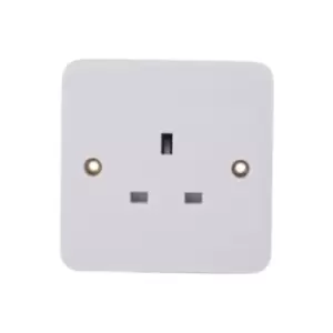 Image of Schneider Lisse 13a 1 Gang Unswitched Socket - GGBL3050