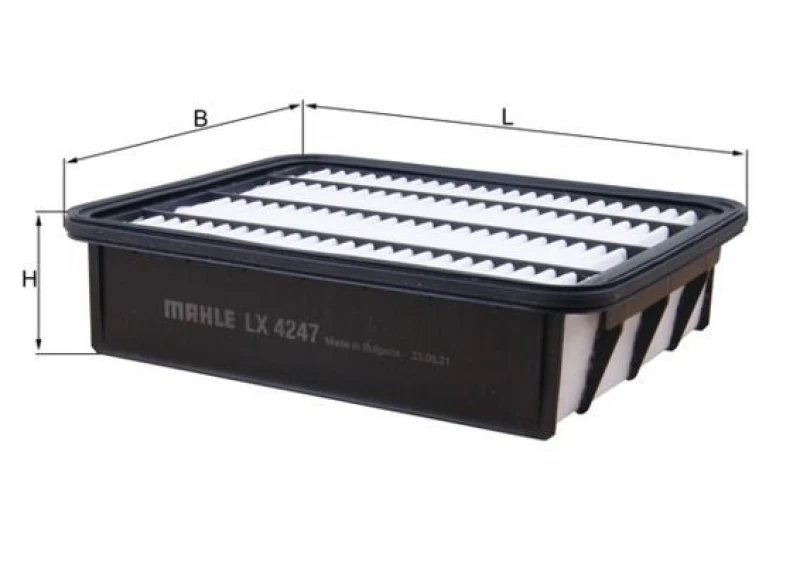 Image of Air filter MAHLE LX 4247