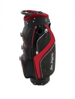 image of Ben Sayers Ben Sayersdlx Cart Bag Black/Red