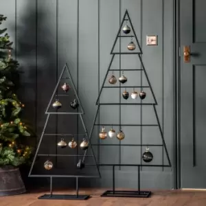 Image of Gallery Interiors Gunnar Tree with Hooks Large Black