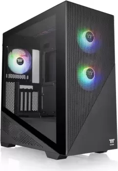 Image of ThermalTake Divider 370 TG ARGB Black Mid Tower PC Case