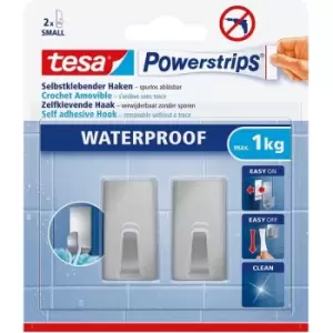 image of Powerstrips Waterproof Hooks Metal Rectangular