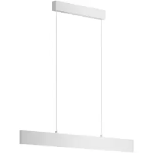 image of Maytoni Maytoni Step Bar Pendant Ceiling Light White, 91cm, Integrated LED 4000K