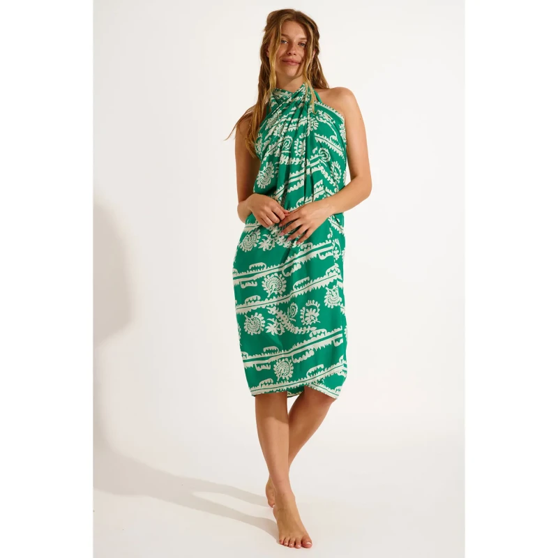 Image of banana moon Womens sarong Banana Moon Paco Sarong Vert Female TU