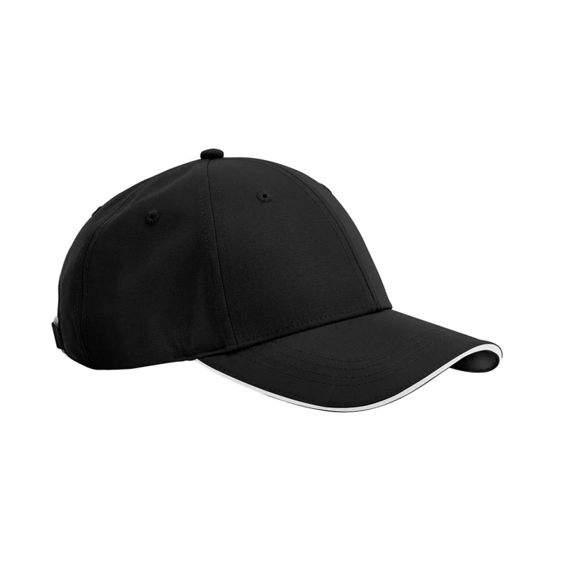 Image of Beechfield Beechfield Men Team Sports-Tech Cap in Black One Size Male 5063527163530