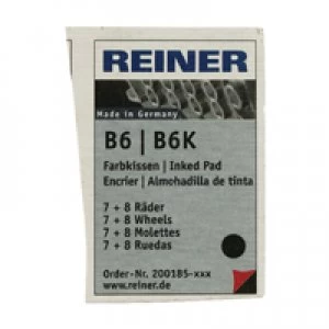 image of Colop Reiner B68K Replacement Pad Black Pack of 2 RB8KINK