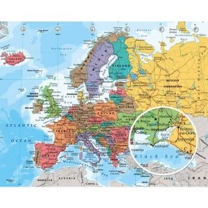 Image of European Map 2014 Mini Poster