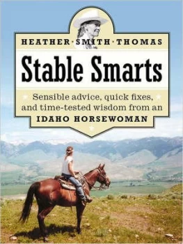 Image of Stable Smarts by Heather Smith Thomas Book