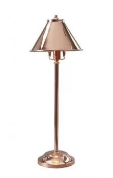 image of 1 Light Table Lamp Polished Copper, E14