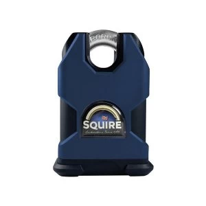 Image of Squire SS80S Stronghold Solid Steel Padlock 80mm Closed Shackle CEN6 Boxed