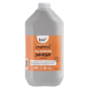 image of Bio-D Mandarin All Purpose Sanitiser Refill - 5L