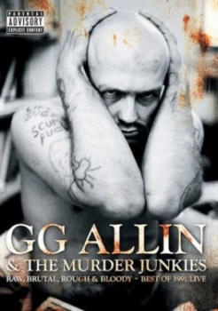 Image of GG Allin Raw Brutal Rough & Bloody - DVD