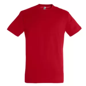 Image of SOLS Mens Regent Short Sleeve T-Shirt (L) (Red)