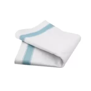 Image of Belledorm Professional Tea Towels (Pack Of 2) (One Size) (White)