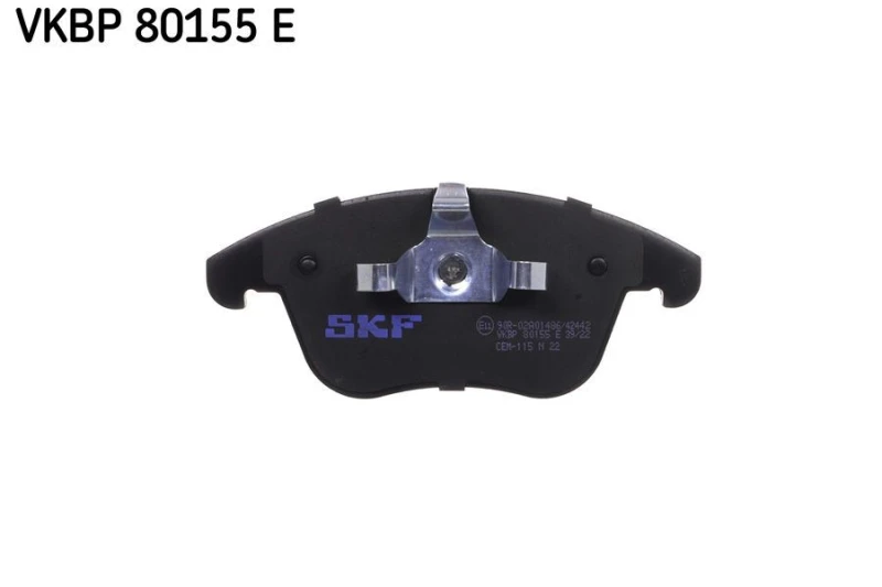Image of SKF Brake pad set SKF VKBP 80155 E