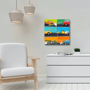 Image of 45452019C - 039 Multicolor Decorative Canvas Painting
