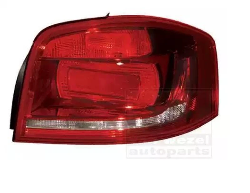 Image of VAN WEZEL 0338932 Rear light without bulb holder, Right Combination Rearlight (391)