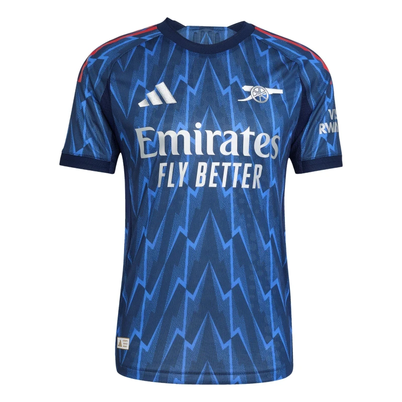 Image of Adidas Arsenal Authentic Away Shirt 2025/26 Bleu Male L JI9510