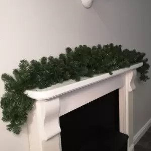 Image of 1.8m Plain Green Imperial Pine Christmas Swag Garland Decoration