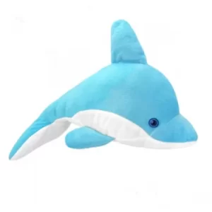 image of All About Nature Dolphin Blue 35cm Plush With Sound